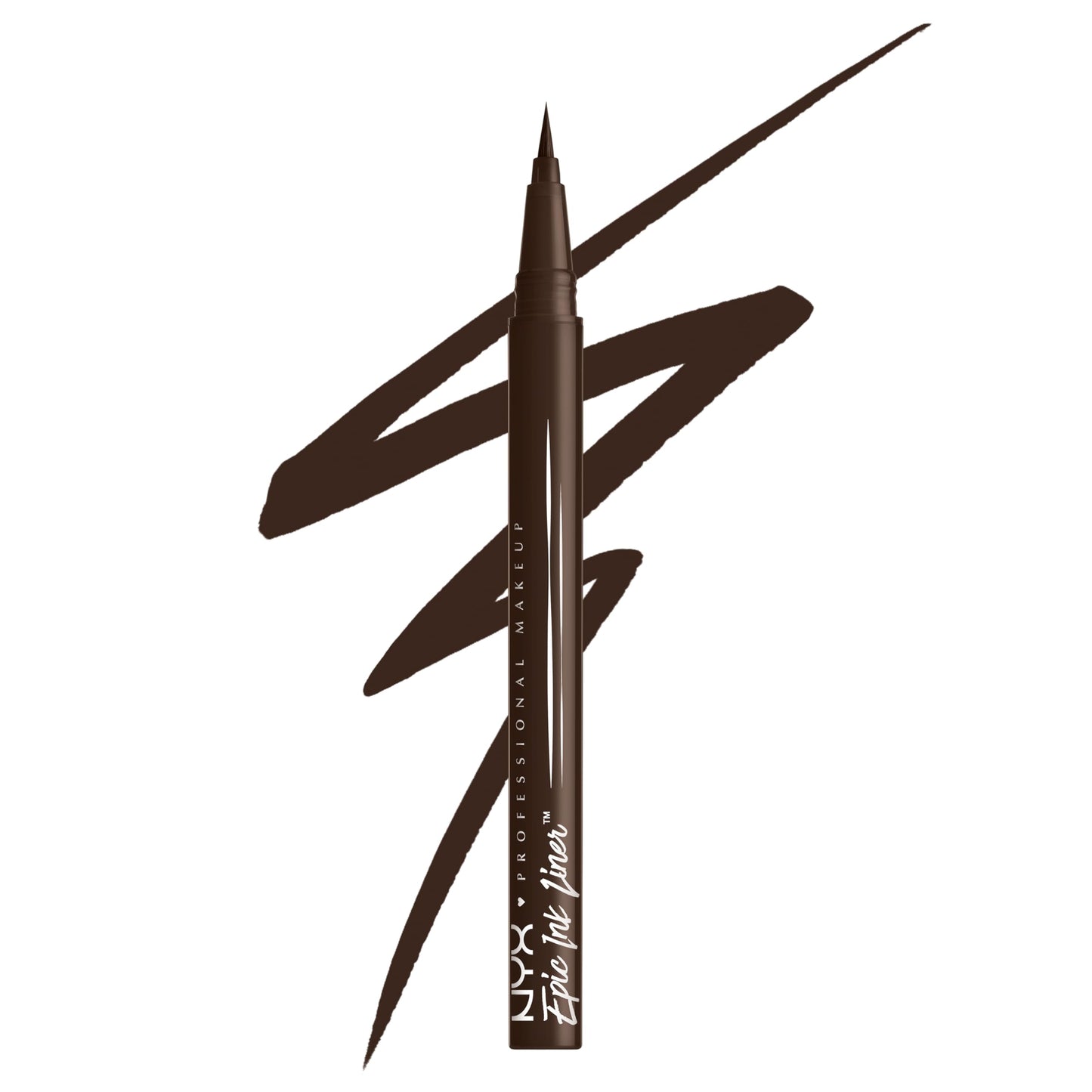 Nyx Professional Makeup, Epic Ink Liner, Delineador de Ojos, Dark Chocolate