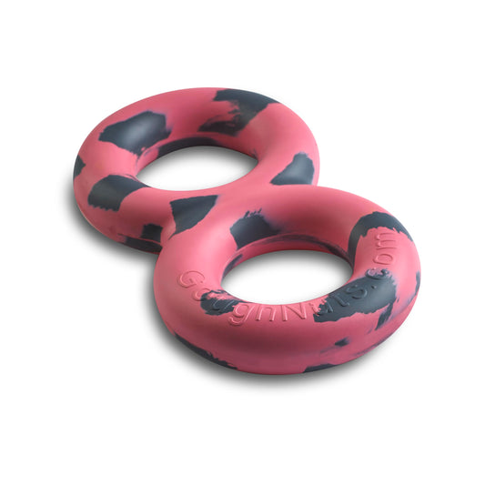 Goughnuts — Juguetes para Perros Que muerden agresivamente | Juguete de Arrastre prácticamente Indestructible para Razas como Pitbulls y pastores alemanes | Juguete de Arrastre Resistente para Perros