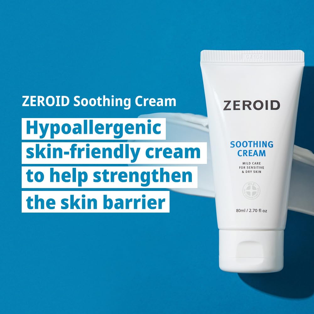 Zeroid Soothing Cream 2.07 Fl.oz / 80ml