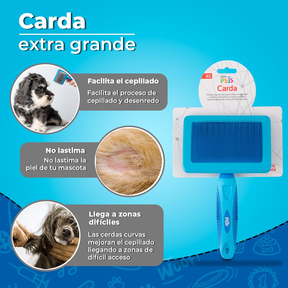 Carda Fancypets Extra Grande Azul para Perro