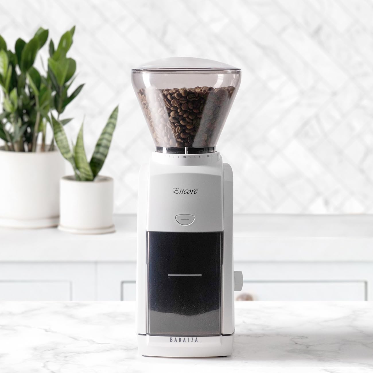 Baratza Encore - Molinillo de café cónico, Blanco