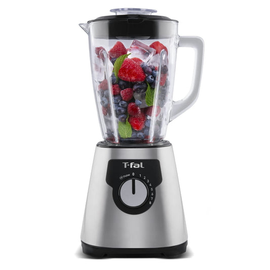 Licuadora T-fal Ultraforce con Vaso de Vidrio y 8 Velocidades