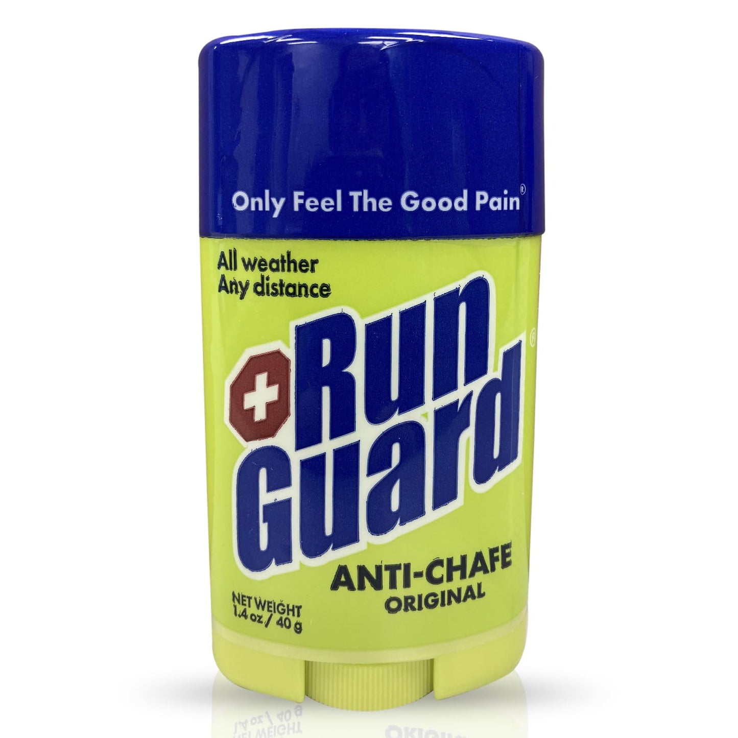 Run Guard Bálsamo Anti-Rozaduras Original - Barra Anti-Rozaduras de Alta Eficacia, Fabricada en Ee. Uu., para Corredores Y Atletas - Fórmula Resistente Al Sudor Y Al Agua - Bálsamo en Barra Calmante A