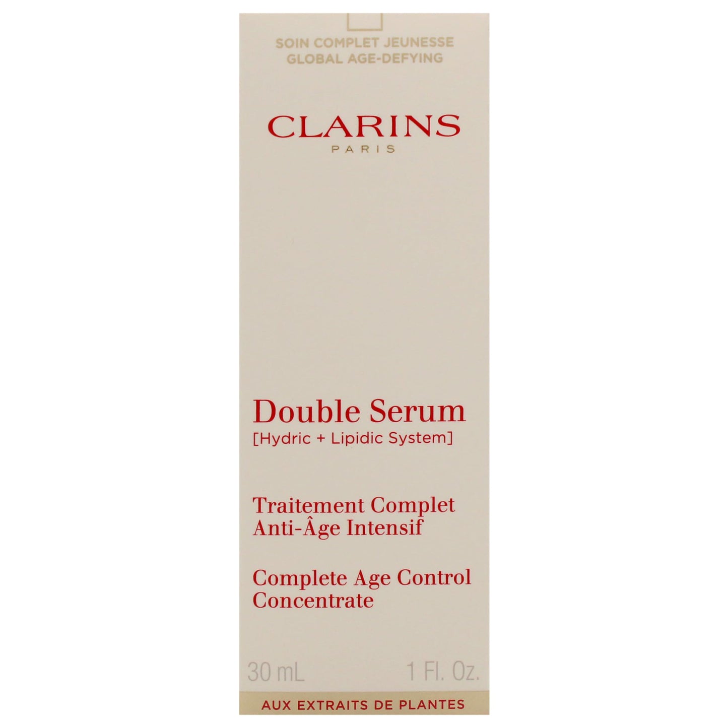 CLARINS Double Serum Complete Age Control Concentrate, 1 Fluid Ounce