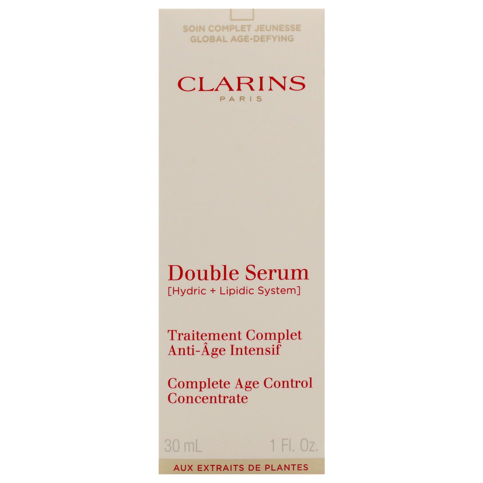 CLARINS Double Serum Complete Age Control Concentrate, 1 Fluid Ounce