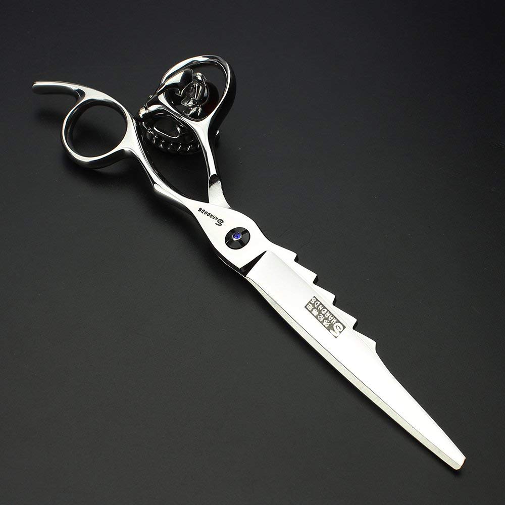 Tijeras de peluquería profesional de 6 "peluquería japonesa tijeras de corte de pelo tijeras de peluquería (tijeras de corte de 6 pulgadas)