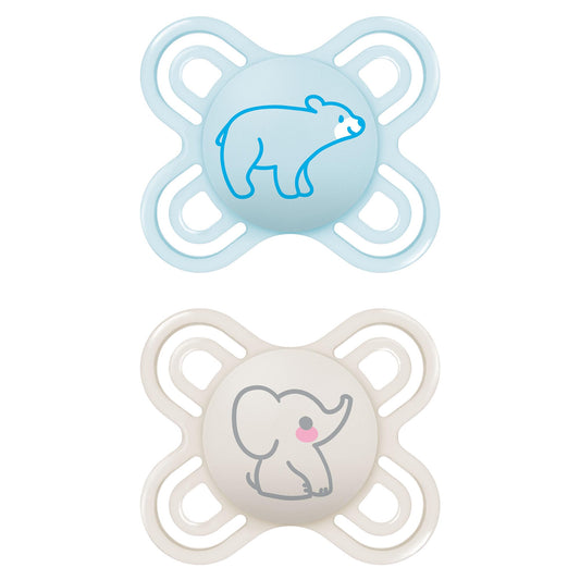 Chupetes para recién nacidos, mejor chupete para bebés amamantados, comodidad premium y cuidado bucal colección «Perfect Start», Niño, Boy, Recién nacido