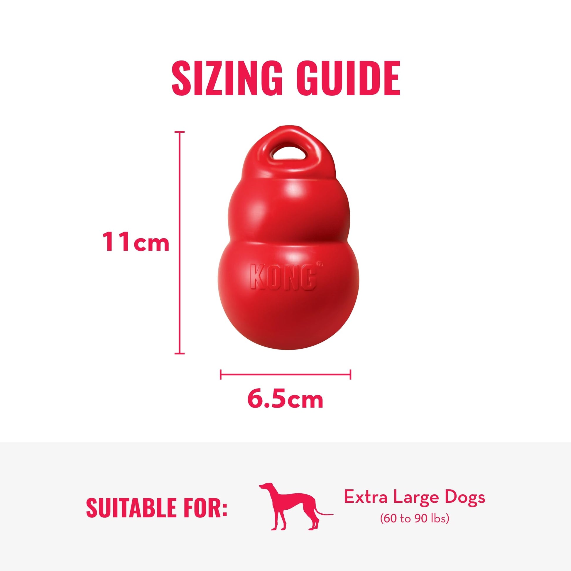 Kong Juguete Rebotador extra grande para Perro