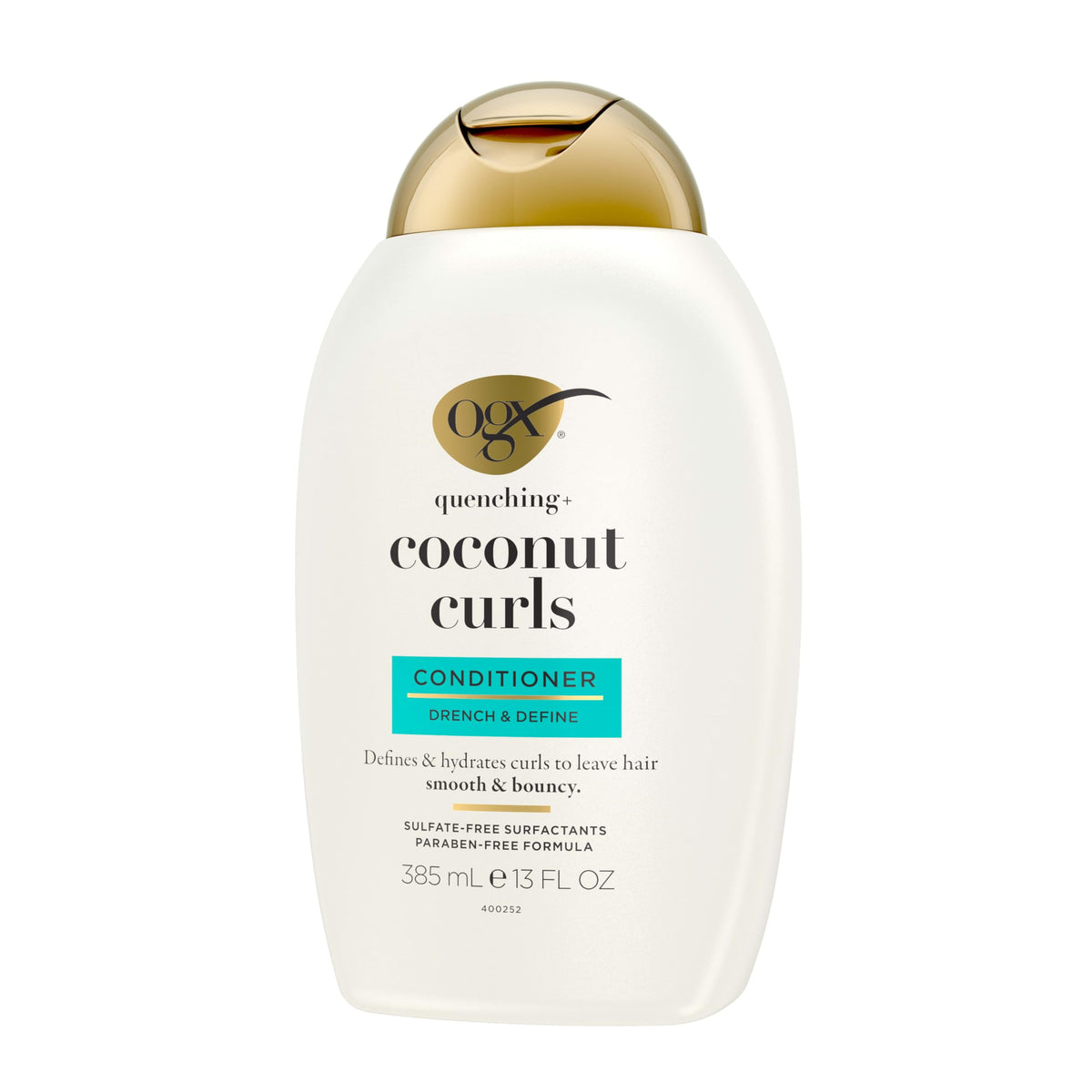 OGX, Acondicionador de Coco para Rizos, 385 ml