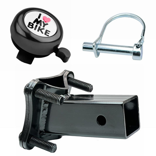 Co-Pilot - Enganche de remolque de bicicleta para Weeride - Kit de enganche y campana de repuesto