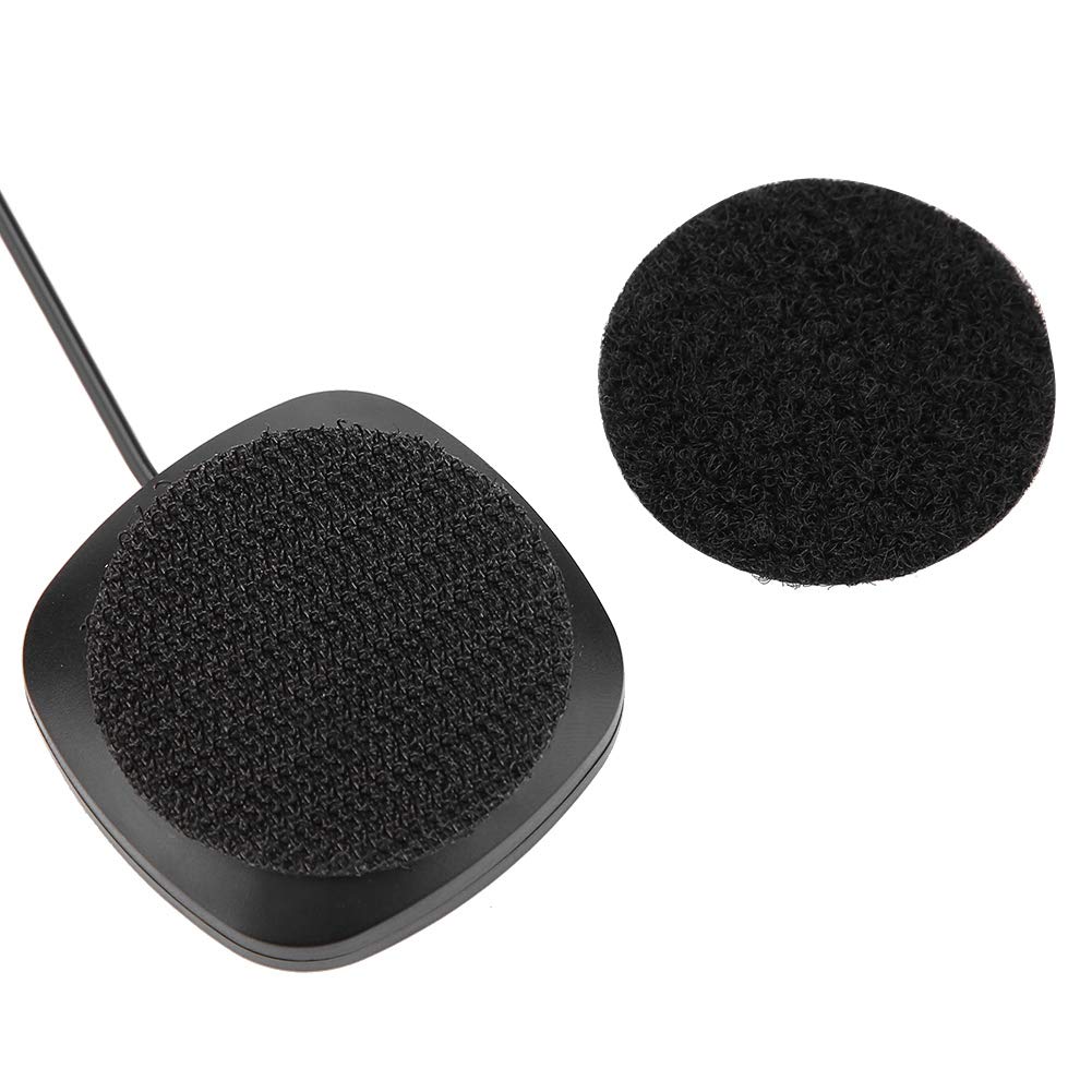 Auriculares Bluetooth ASHATA Negro con Contestador para Casco de Moto