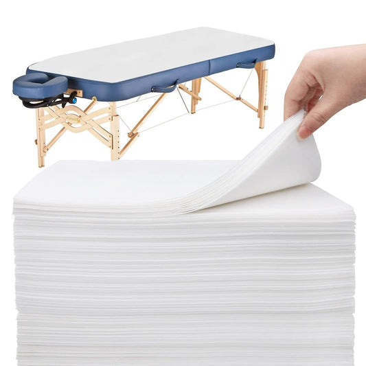 Sábanas Desechables Camilla Masaje 180x80 cm Transpirable y Suave Campos Quirúrgicos SPA