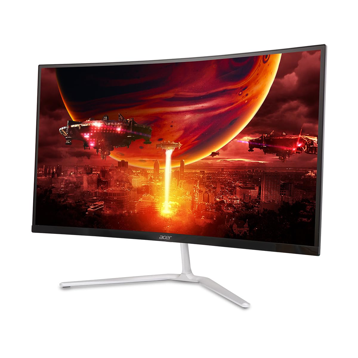 Acer Monitor Gamer Nitro EDA270U 27" Curvo WQHD (2560 x 1440) Panel VA | Tecnología AMD FreeSync Premium | 170Hz | 1ms (VRB) | Puertos HDMI y DisplayPort