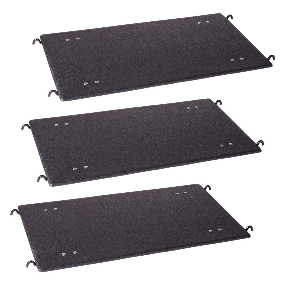 Pro Select Plataforma plástica para jaula de gato, juego de 3