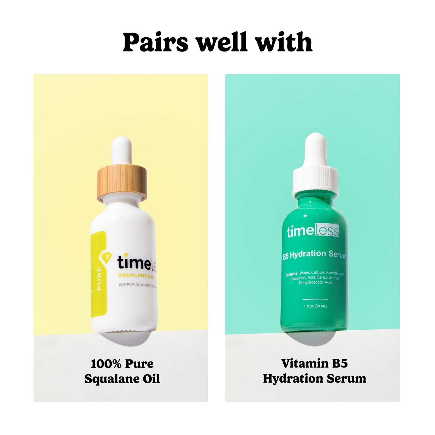 Suero Facial Timeless Skin Care Vitamina C Ácido Hialurónico Antioxidante e Hidratante