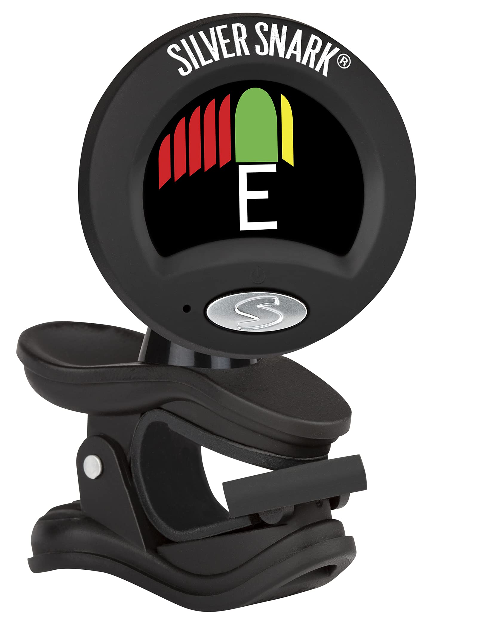 Snark 2 - Afinador para todos los instrumentos, color negro y plateado (SIL2-BLACK)