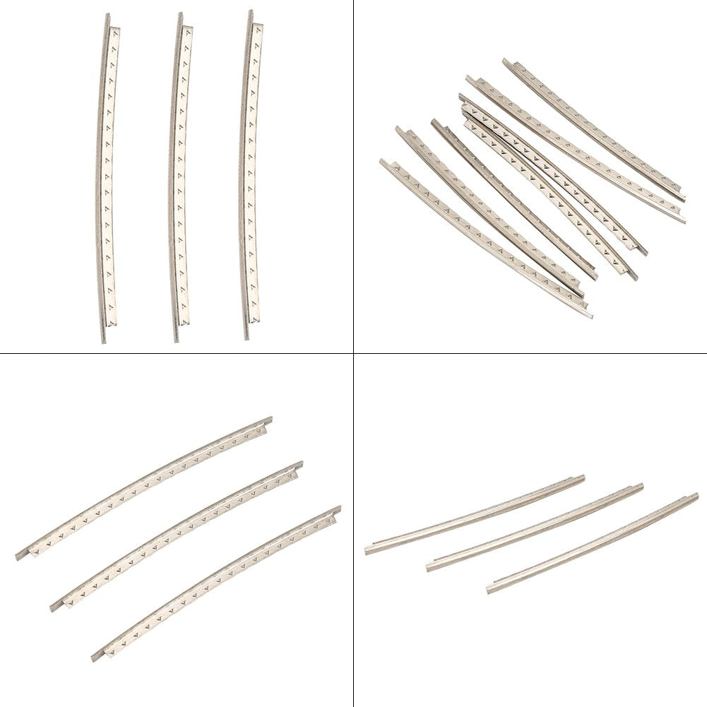 Juego de 24 cables de traste, alambre de cobre de 2,2 mm para guitarra eléctrica