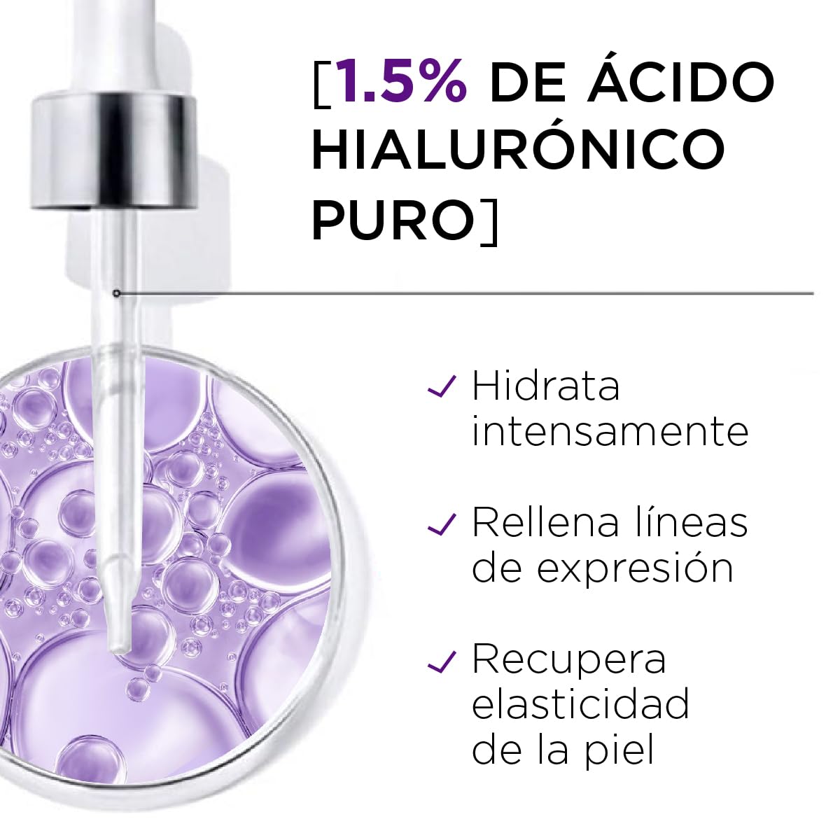 L'Oreal Paris Serum Facial Anti Arrugas Acido Hialuronico Revitalift L'Oreal Paris + Serum de Ojos Anti Líneas de Expresión Revitalift Ácido Hialurónico, 20 ml + Gel Limpiador Facial,150 ml