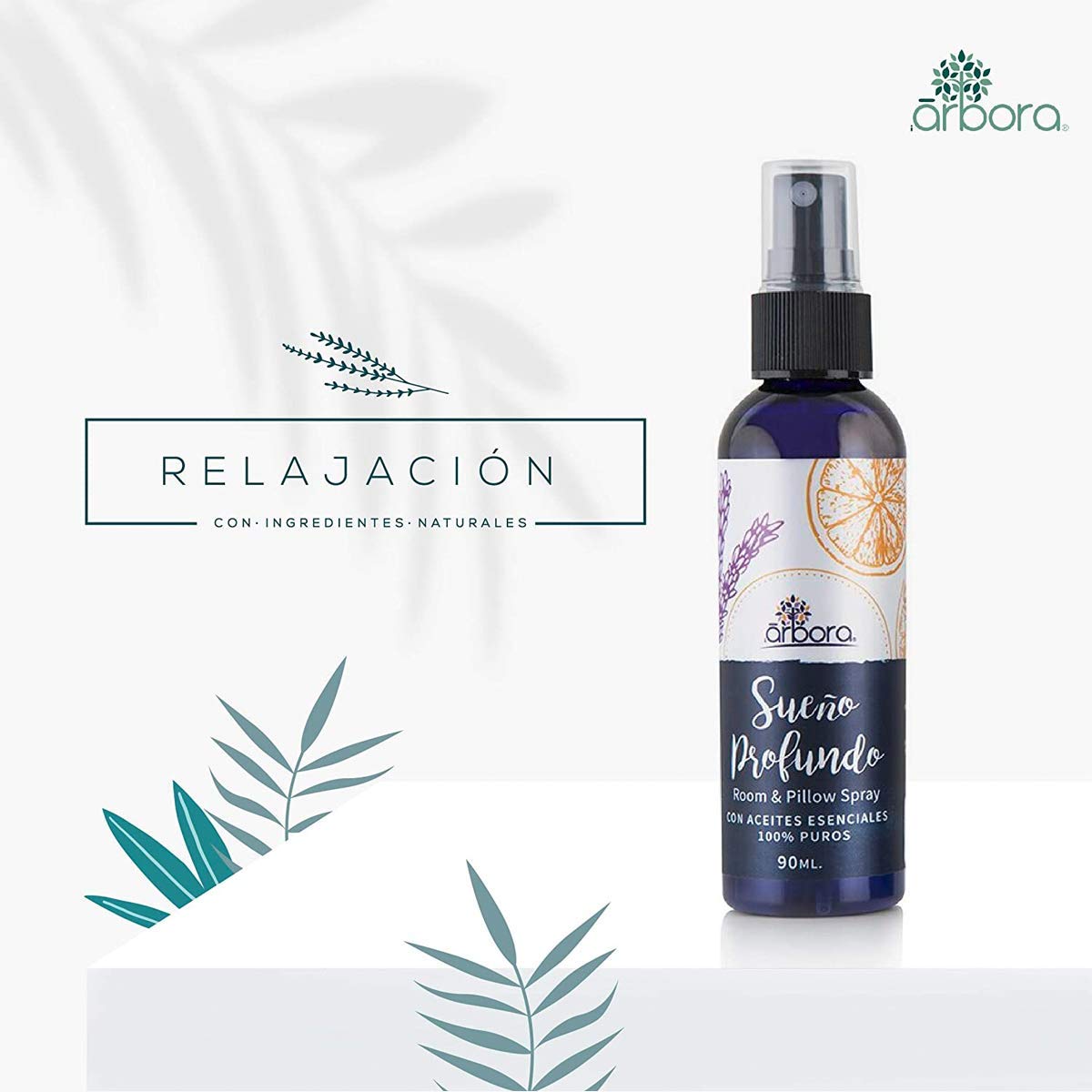 Sprays Aromaterapia Árbora Sueño Profundo Lavanda 90 ml