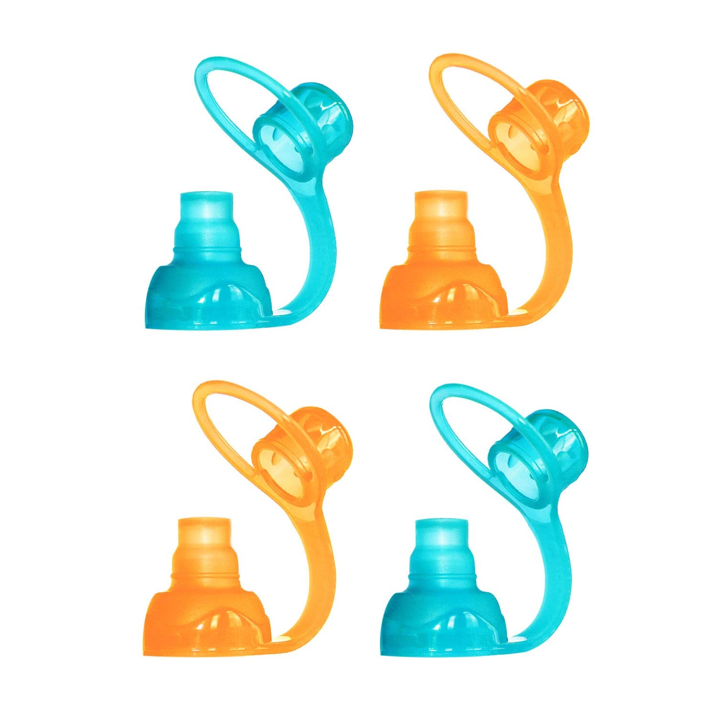ChooMee - Bolsa de comida de poliuretano, 100% silicona, color naranja
