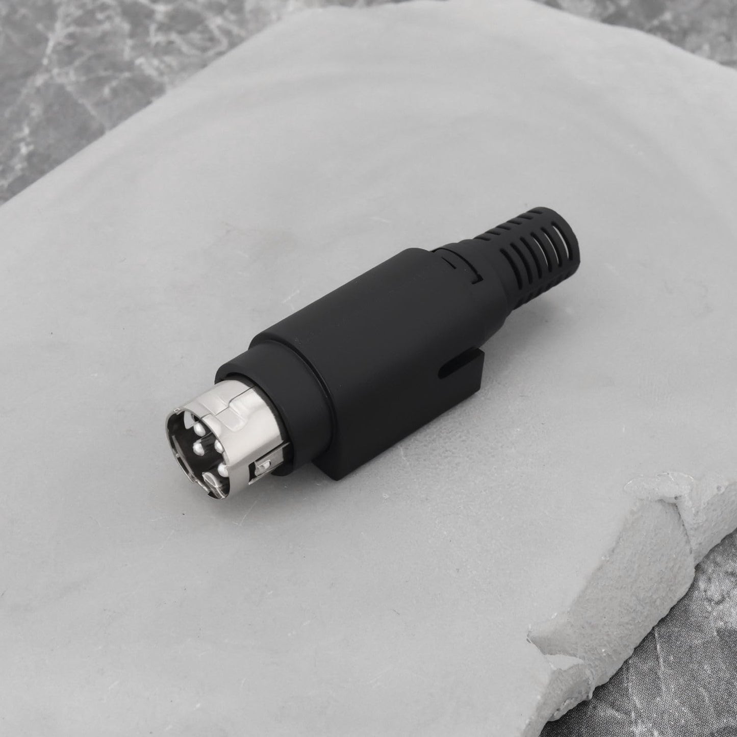 OTOTEC 4 pines mini enchufe de soldadura DIN 7.5 A, 24 V, 4 pines, mini conector de alimentación DIN para cámara, mezclador de audio, proyector, sistema de audio para el hogar, 4 pines sin ensamblar,