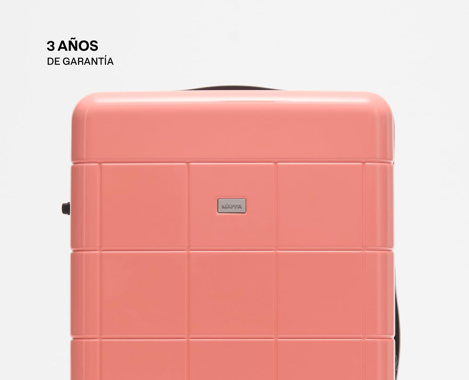 Mappa Lite - Maleta de Viaje Rígida y Ligera con 3 Años de Garantía, Hecha de Makrolon y ABS, 4 Ruedas Giratorias 360 con Tecnología Japonesa Hinomoto, Candado TSA, Correas Ajustables