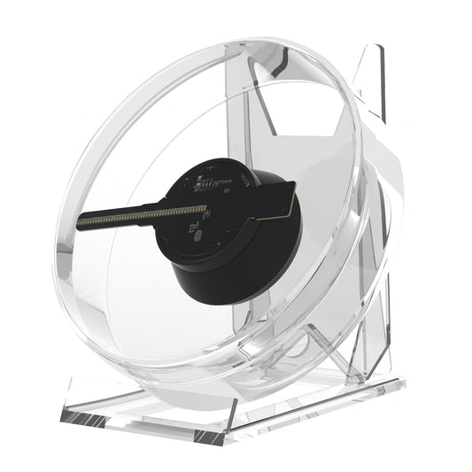Camnoon Proyector de Holograma 3D, Pantalla publicitaria, Ventilador, Reproductor de vídeo publicitario, Ventilador de vídeo fotográfico 3D a Simple Vista con LED Brillantes, Control Remoto