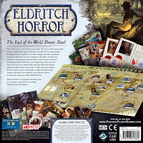 Juego de Mesa Fantasy Flight Games Eldritch Horror