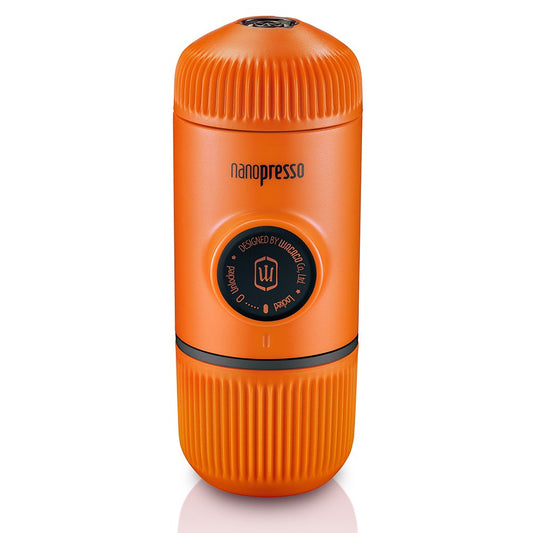 Cafetera Portátil Wacaco Nanopresso Naranja Patrol Versión Mejorada de Minipresso para Viaje y Camping
