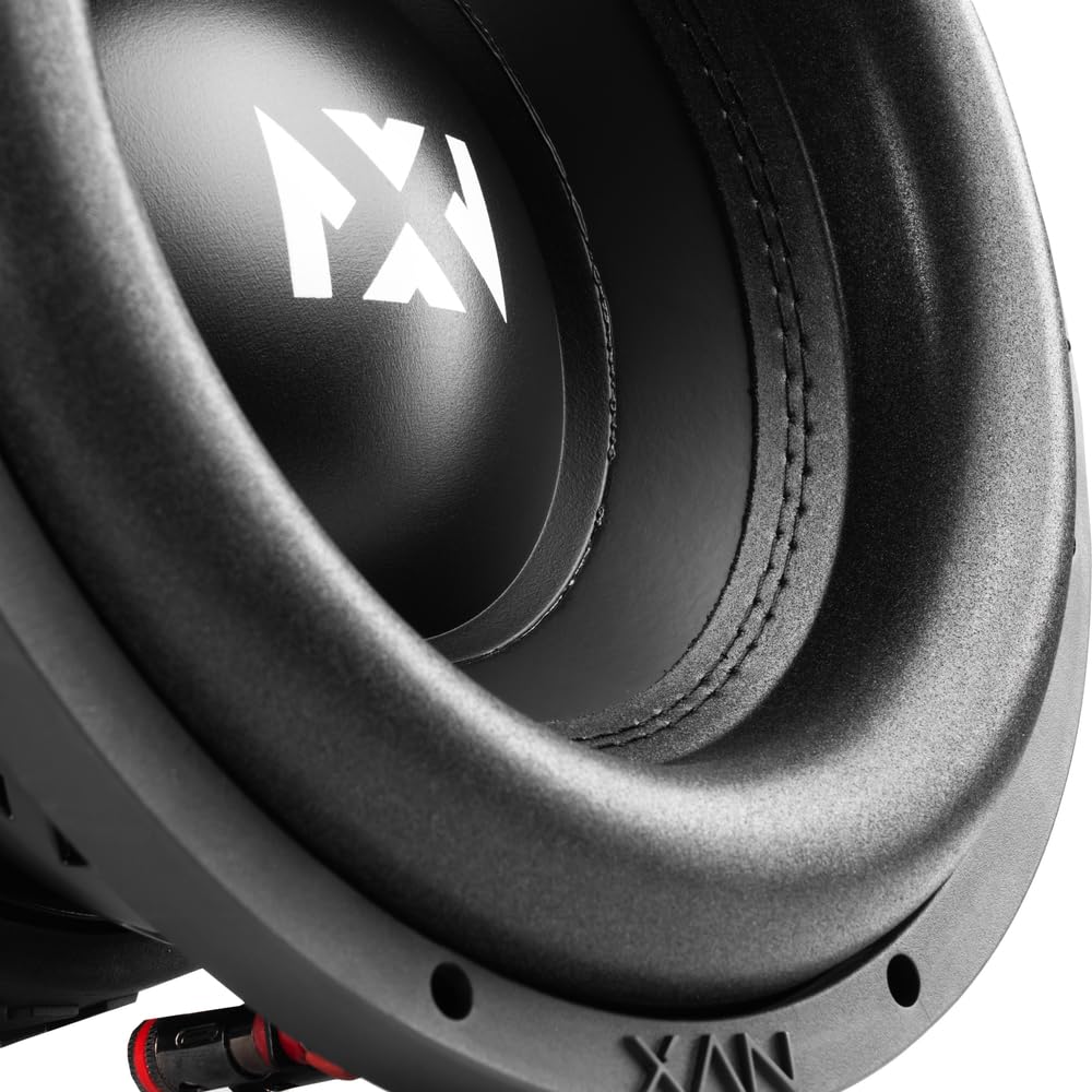 NVX YSW102 1600W de pico (800W RMS) Serie Y Subwoofer de 25,4 cm (10") de 2 Ohm para auto dual
