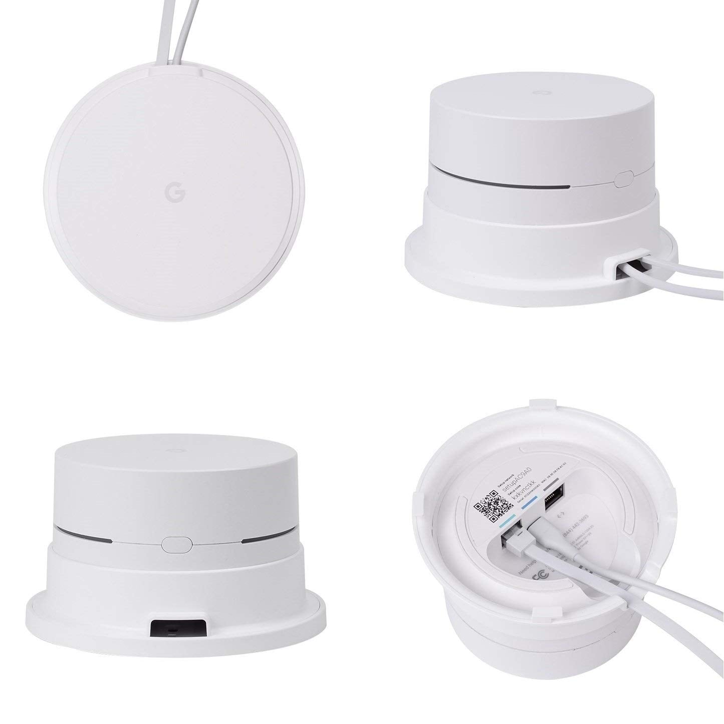 Soporte de Pared OkeMeeo Blanco para Google WiFi AC1200 modelo 2016 y 2020
