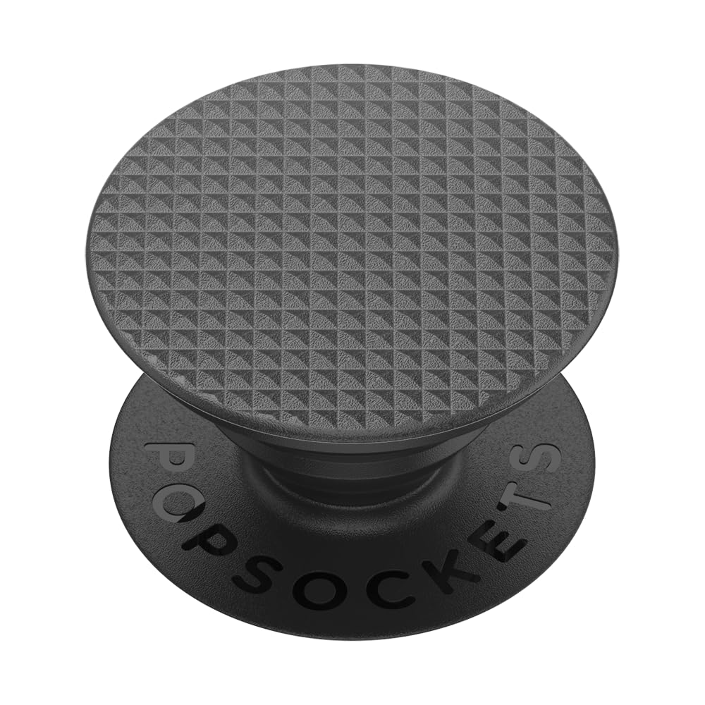 Accesorio para Smartphone PopSOCKETS Negro con Textura Moleteada