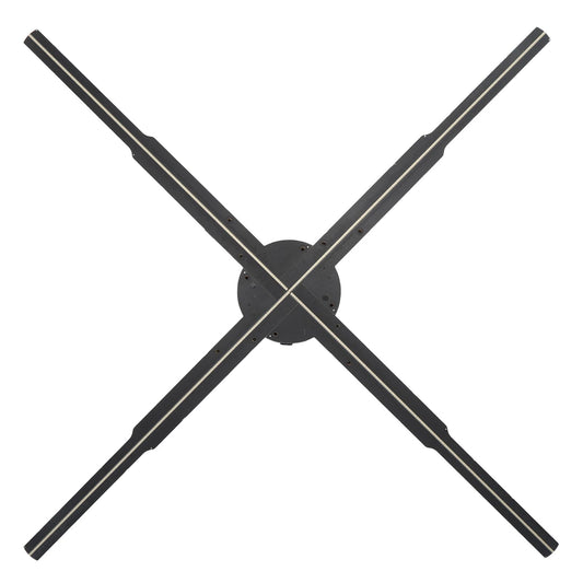 Proyector Holográfico 3D con Ventilador de 22 Pulgadas para Publicidad con WIFI y Control Remoto