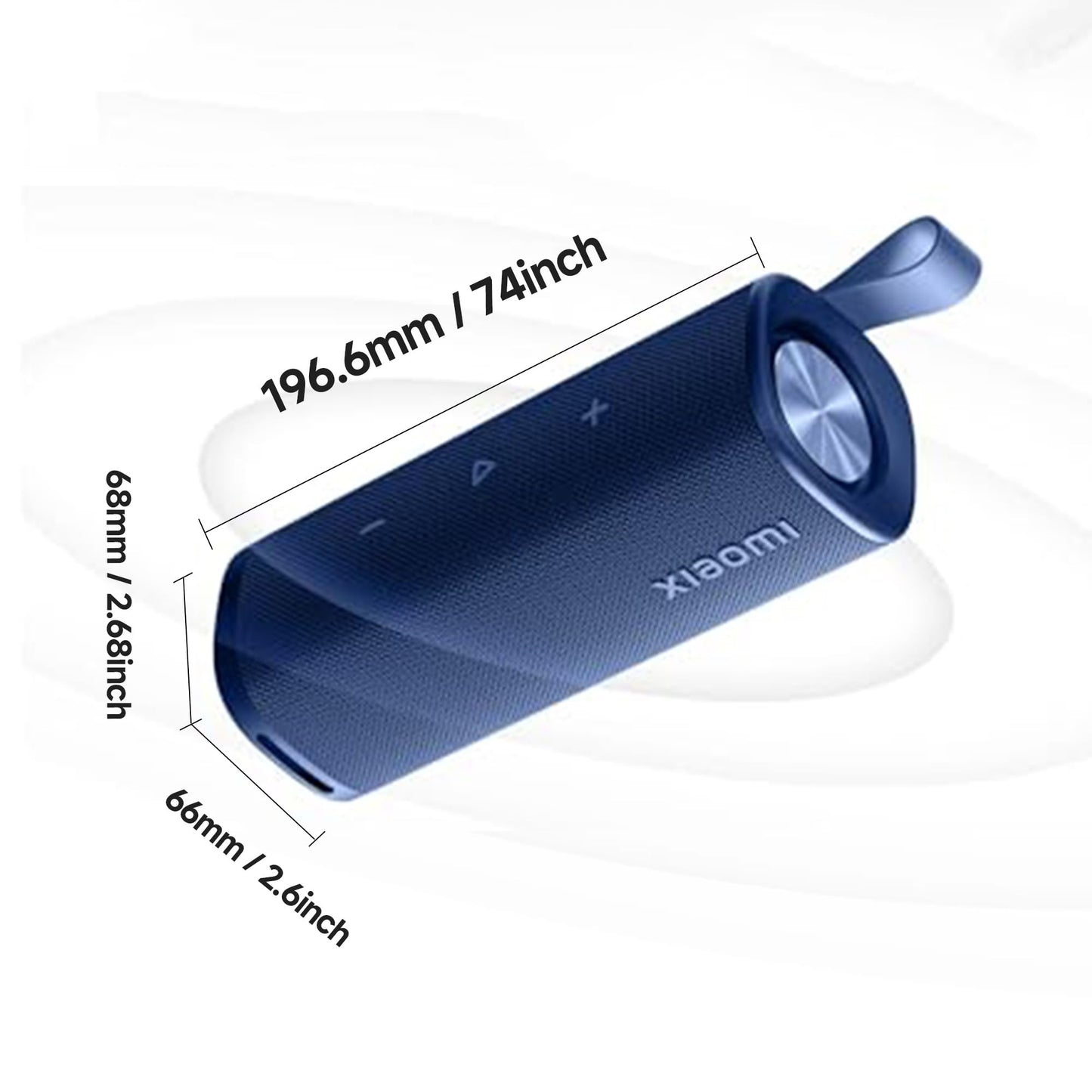 Altavoz Bluetooth portátil Xiaomi (30 W), sonido, estéreo inalámbrico verdadero, Bluetooth 5.4, IP69 impermeable, reproducción de larga duración, azul