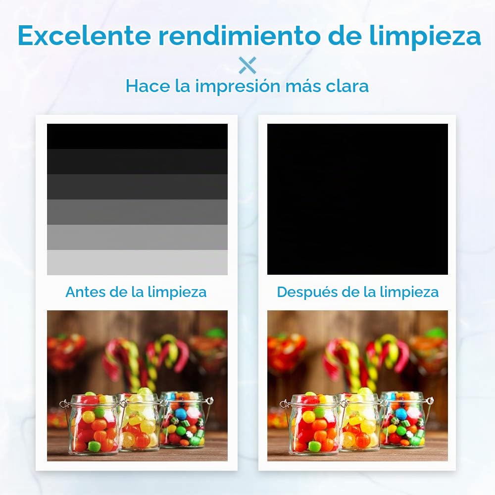 Kit de Limpieza Fosgoit para Cabezal de Impresora Epson Ecotank y HP