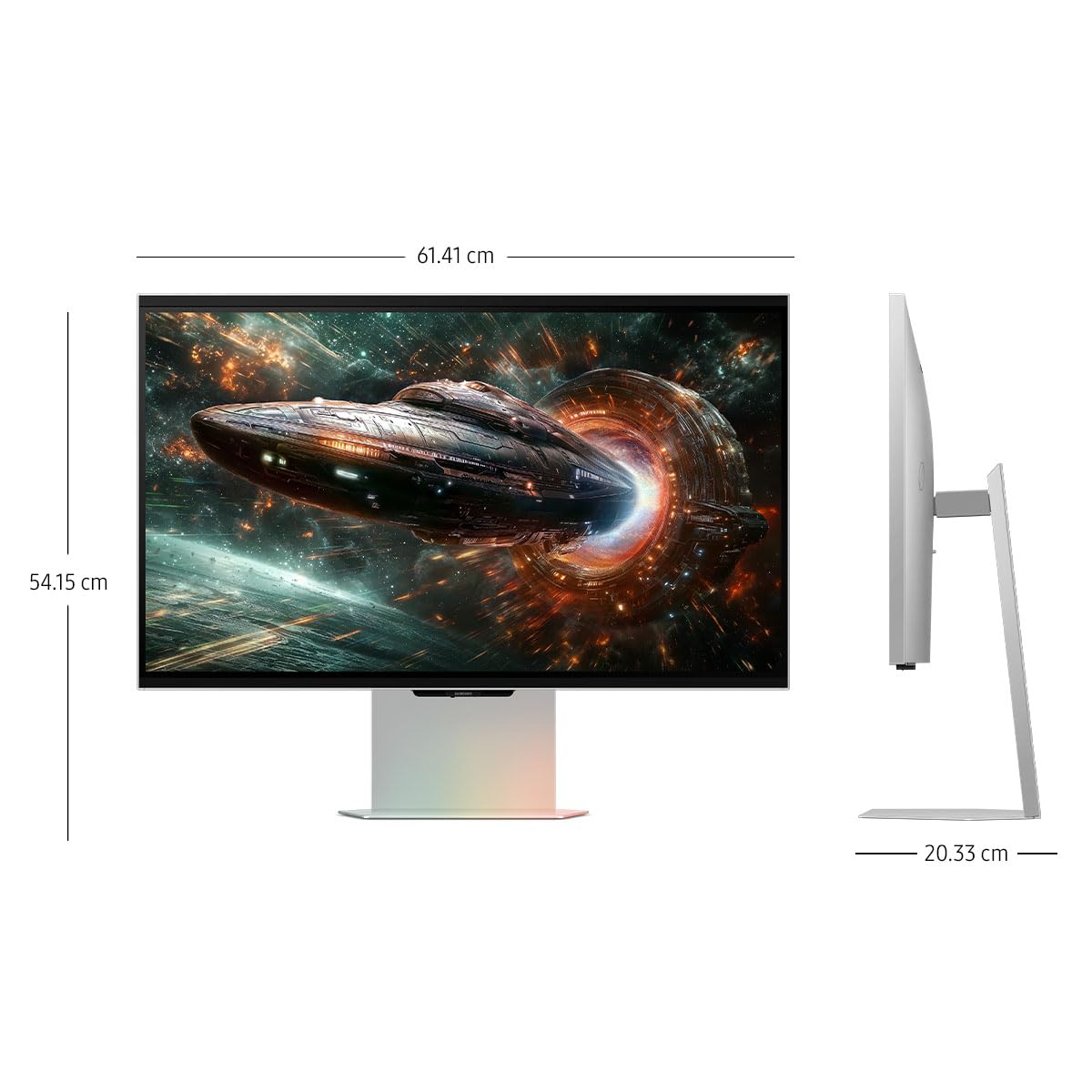 SAMSUNG Monitor 27'' 4K LS27FG900XNXZX, Tecnologia 3D