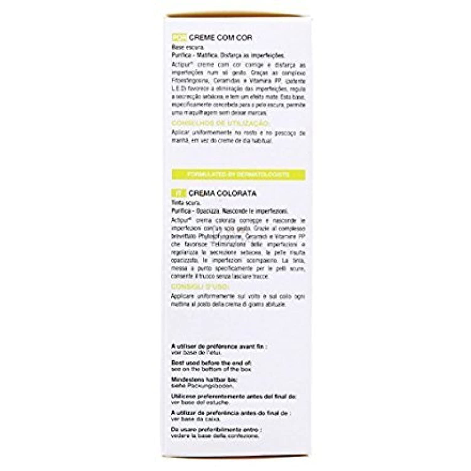 Noreva Actipur Anti-Imperfections Cream Tinted 30ml - Colour : Golden by Noreva
