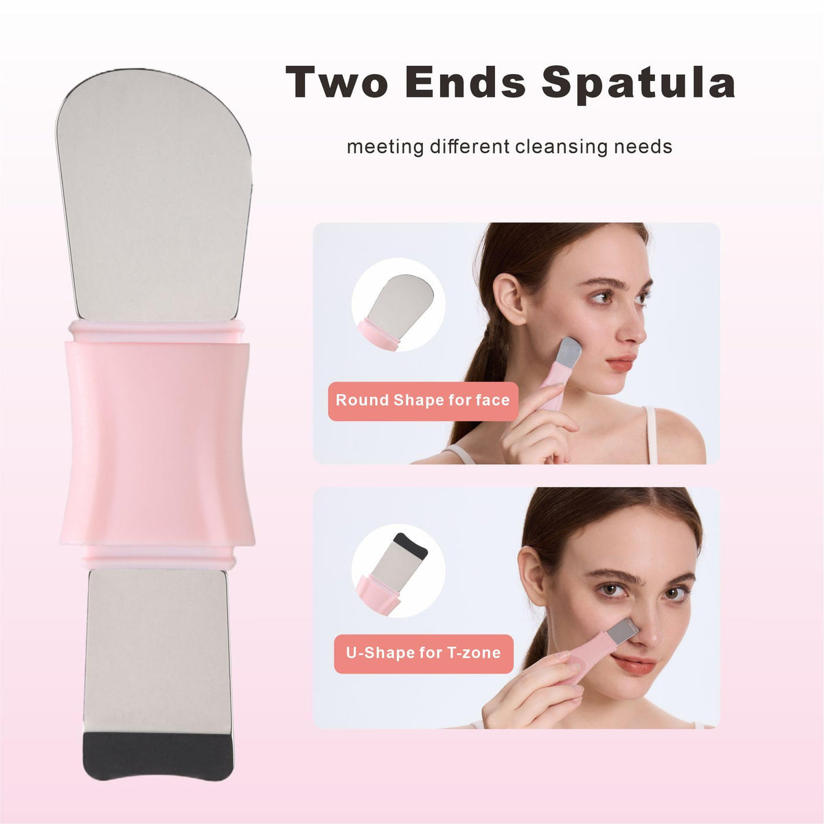 Herramientas para eliminar puntos negros, removedor de cabeza negra para nariz facial, limpiador facial de silicona, cepillo de limpieza de poros, aplicador de máscara para el cuidado diario de la