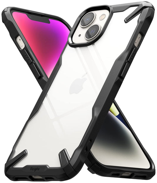 Funda Ringke Fusion-X iPhone 14 Negra Resistente Impactos