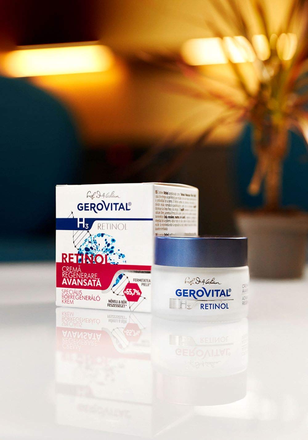 Gerovital H3 Classic Retinol Advanced Regenerating Cream, 50 ml, 45+ by Gerovital H3 Classic Retinol