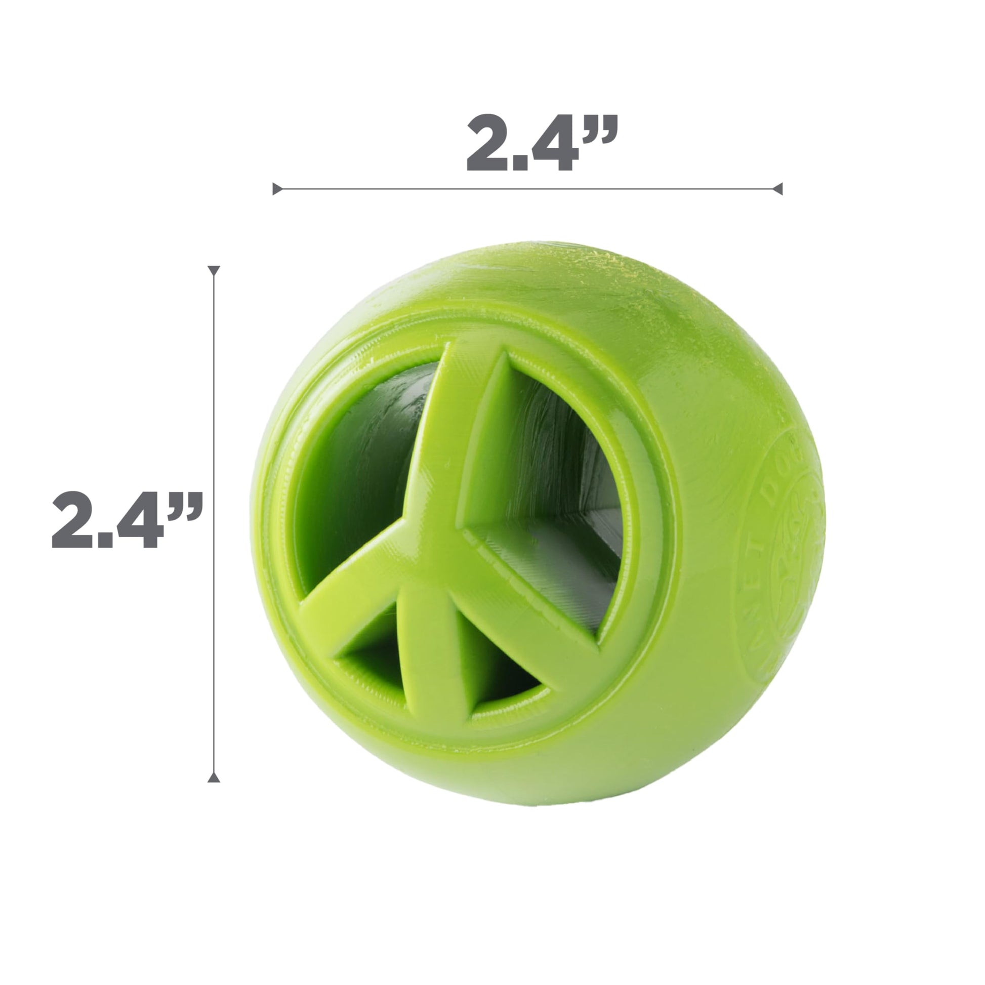 Juguete para Perros Planet Dog Orbee-Tuff Nooks Verde OS