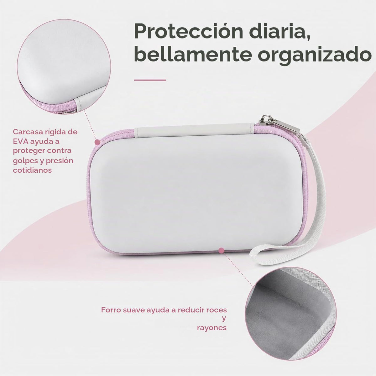 Case Compatible with Braun Epilator Silk-epil 3 3-270, Hair Removal for Women, Shaver & Trimmer