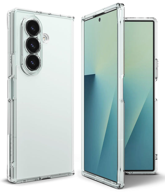 Funda Compatible Samsung Galaxy Z Fold 7 Ringke Clear con Parachoques a Prueba de Golpes y Protección de Lente Transparente Avanzada