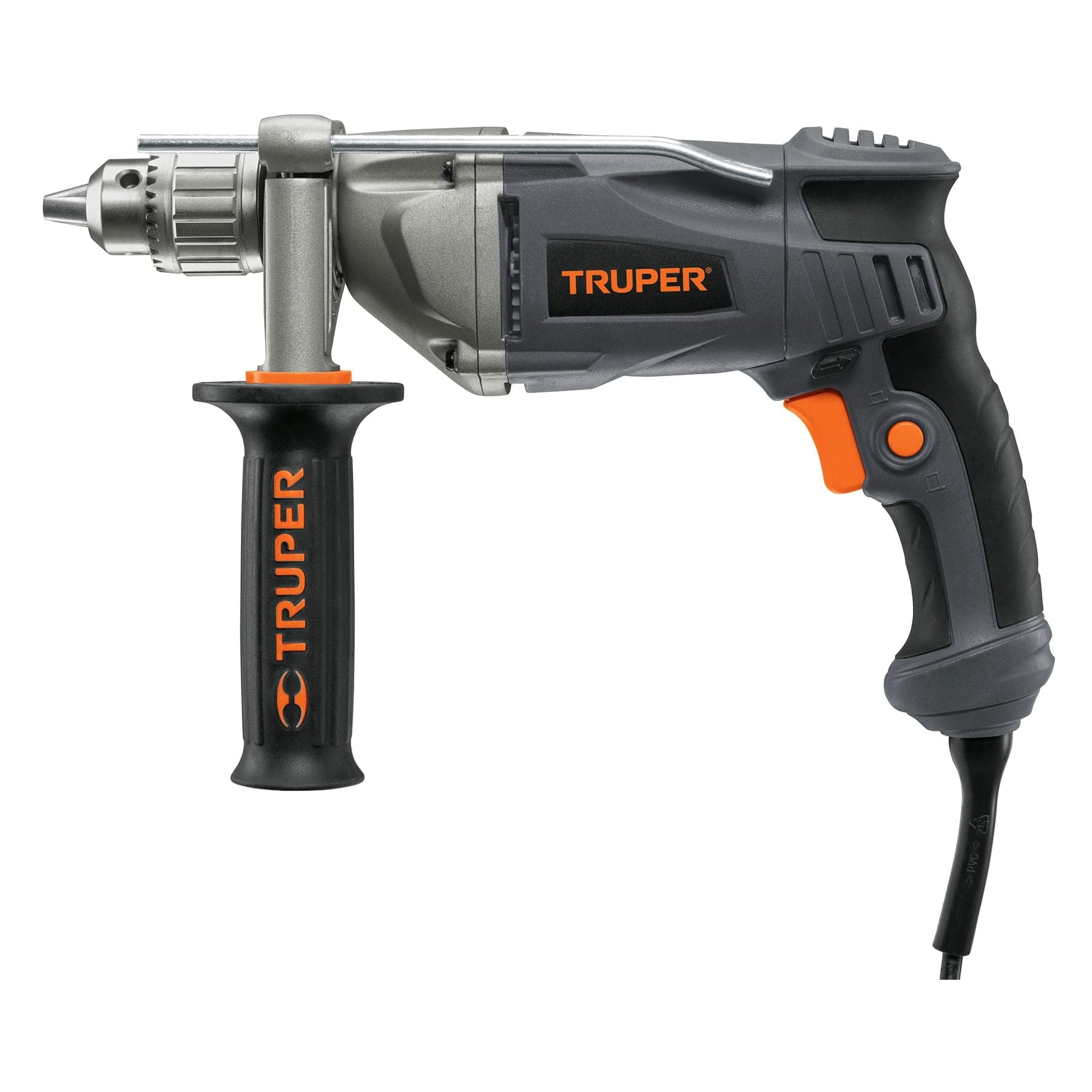 Truper TAL-1/2N, Taladro 1/2" 700 W con velocidad variable reversible 127 V / 60 Hz
