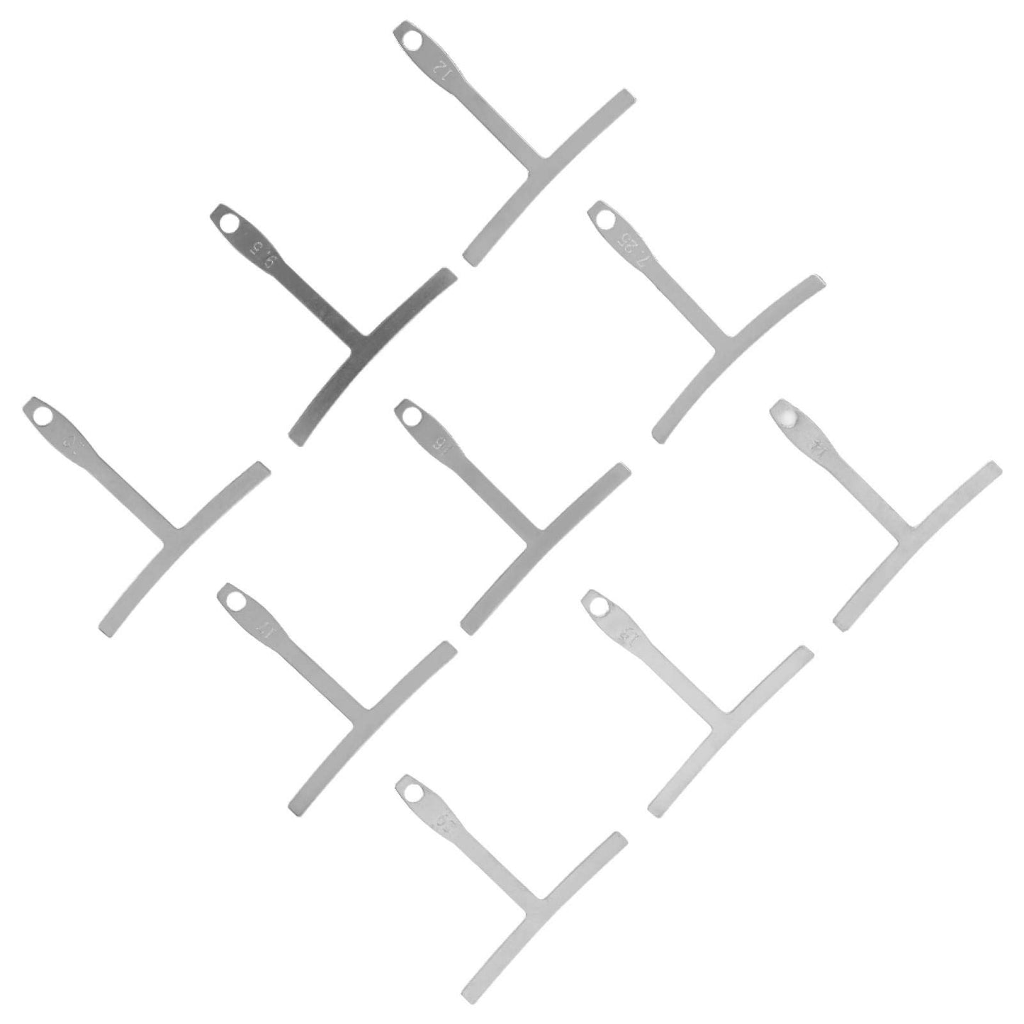 Calibres de cuerda, calibre de radio de guitarra de metal profesional preciso para guitarra para puente, diapasón, sillín para bajo