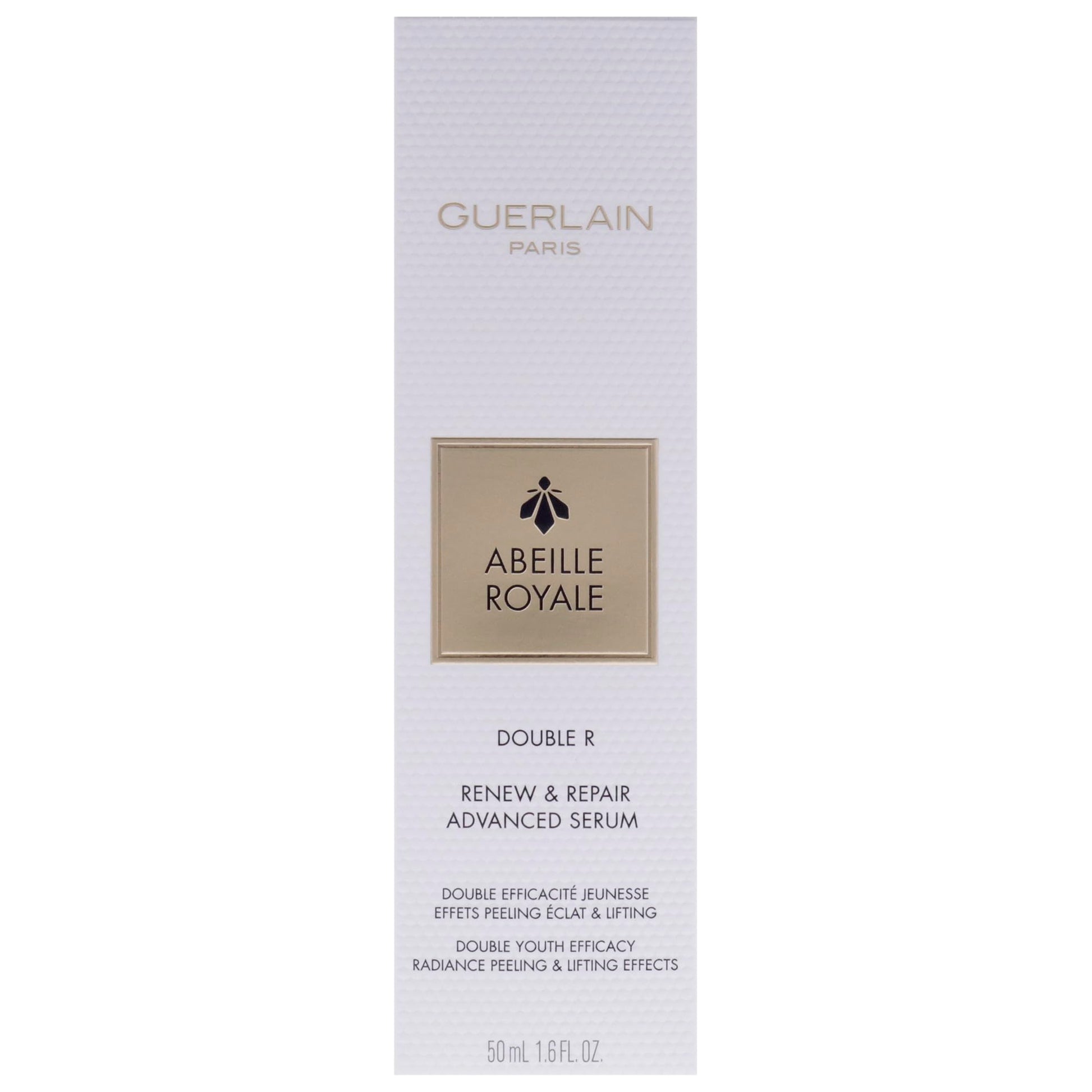 Guerlain Abeille Royale Double R Renewing Serum - Repair and Anti-Aging Formula for Women - 1.7 oz Serun - Natural Ingredients for Youthful Skin