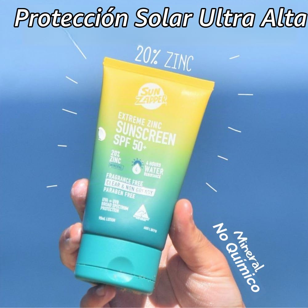 Sun Zapper Extreme Zinc Sunscreen Lotion 90mL