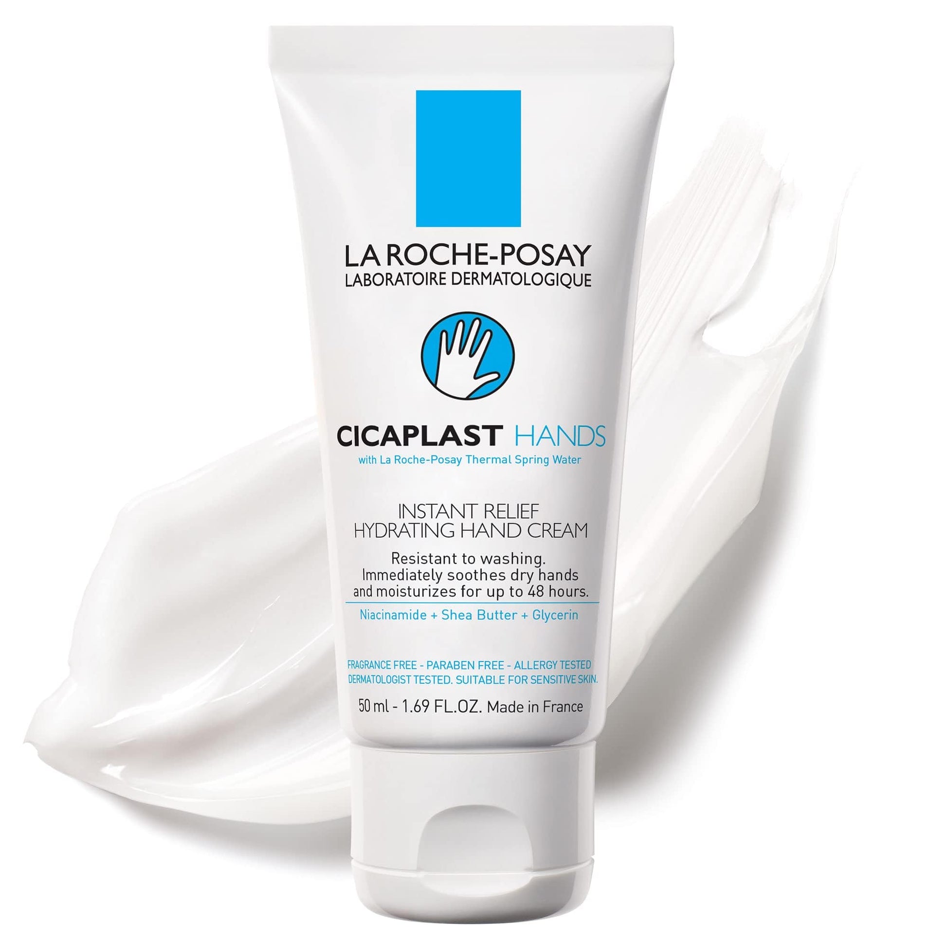 Crema de manos La Roche Posay Cicaplast Manos hidratante, protectora y reparadora 50ml