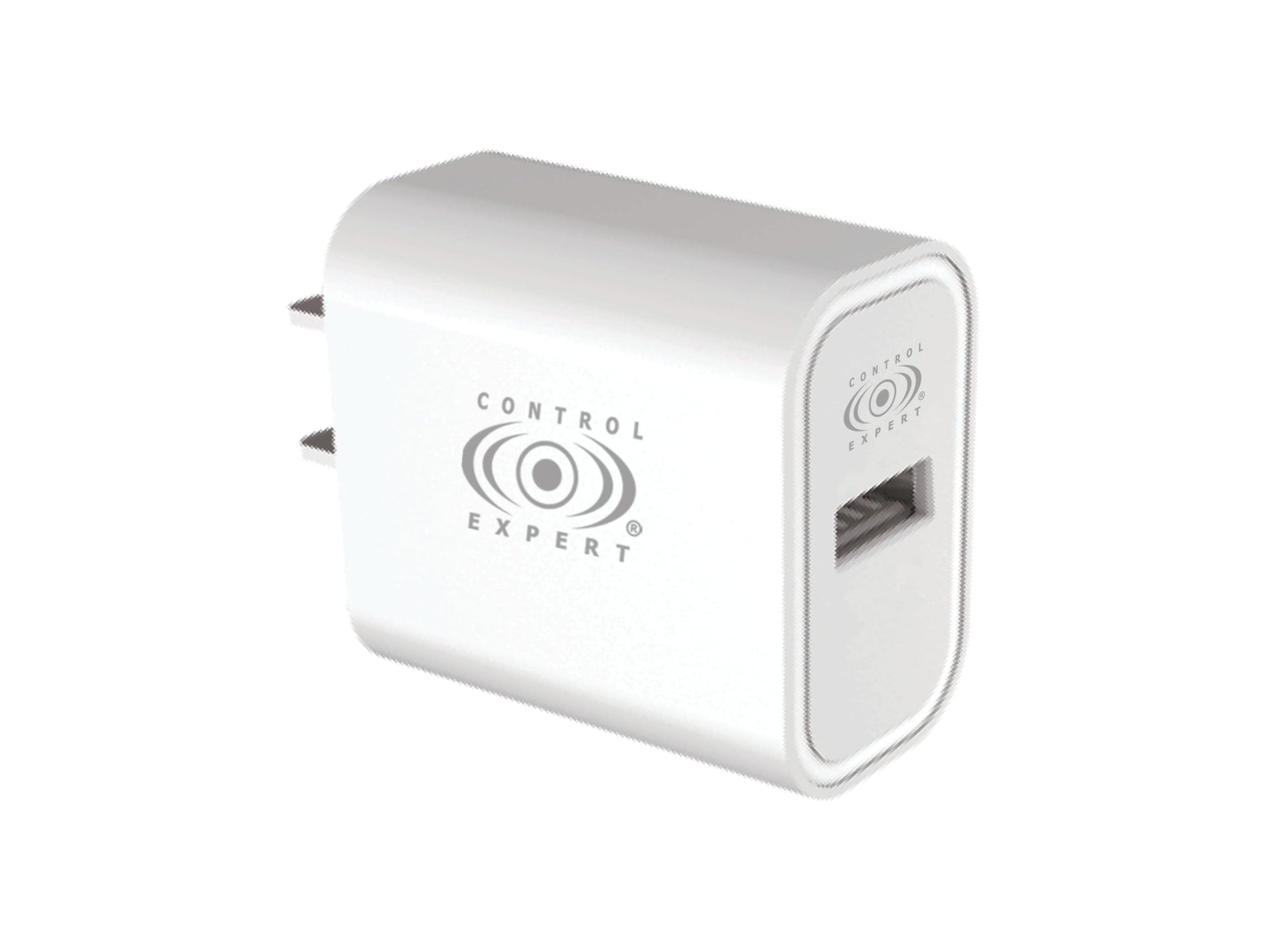 CONTROL EXPERT Cargador Universal USB Carga Rápida 5V 2.1A (Blanco)