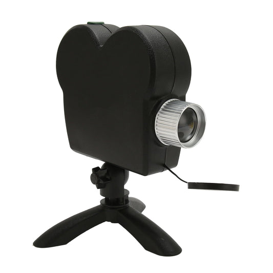 Proyector LED De Luz Para Halloween Y Navidad 12 Películas Integradas Exteriores